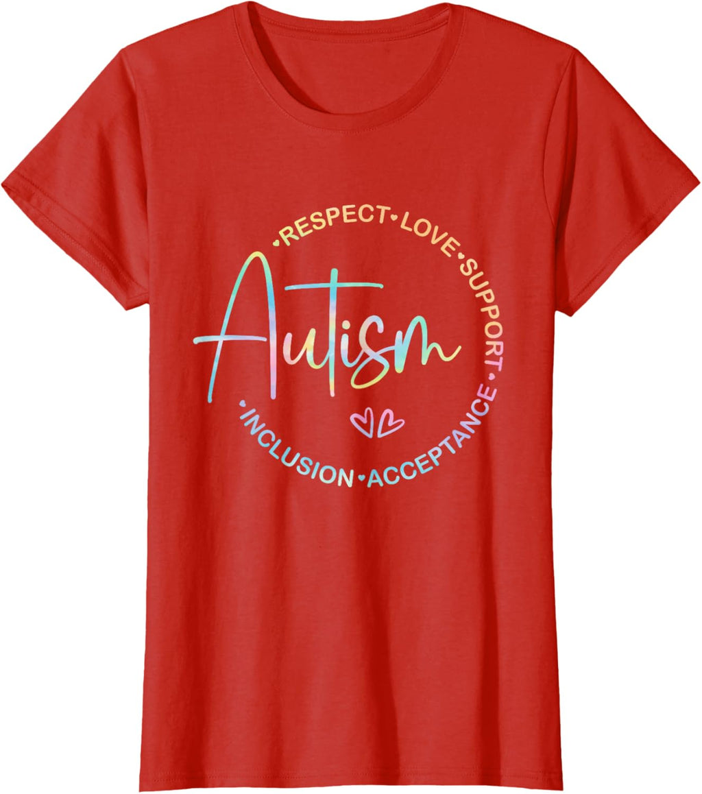 Respect Love Support Autism Awareness Month Women Men