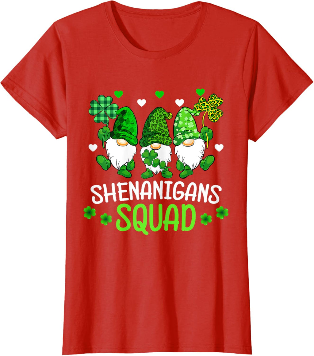 Shenanigans Squad St Patricks Day Gnomes Family Matching Kid
