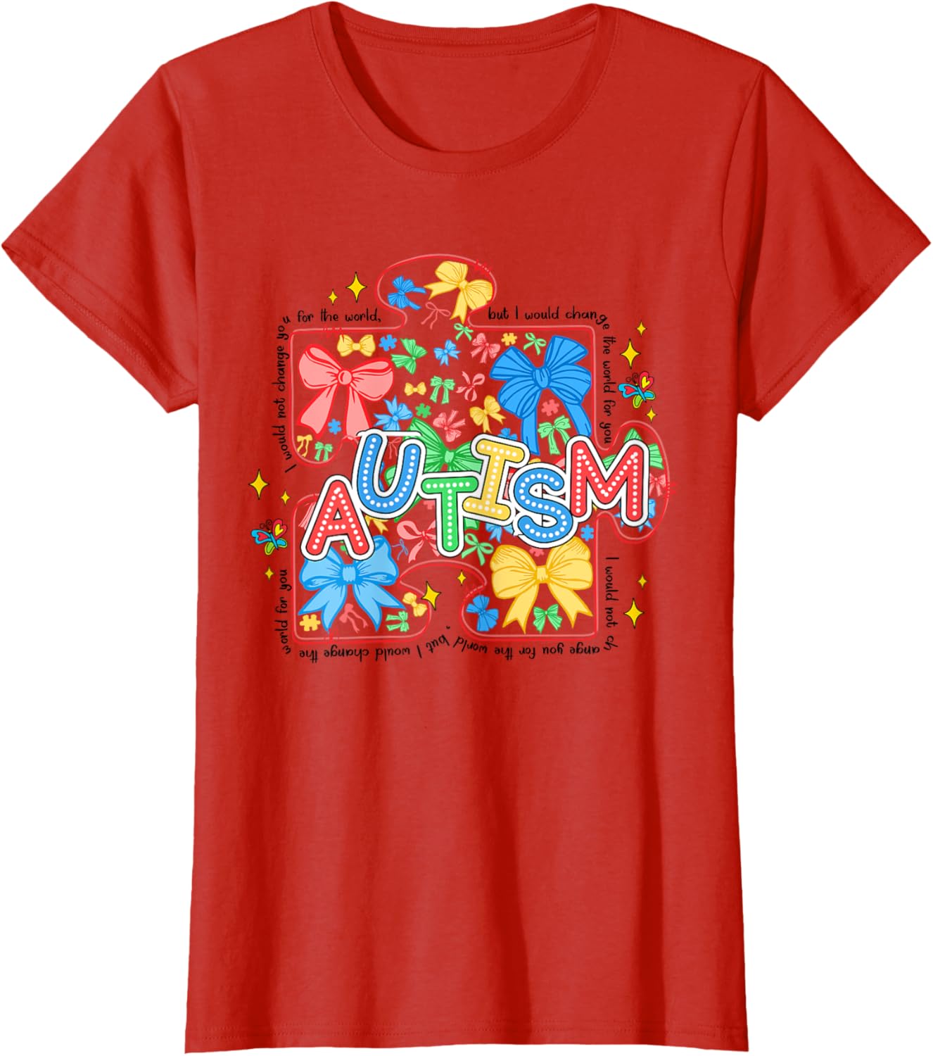 Autism Awareness Coquette Bow Autism Awareness Puzzle Piece