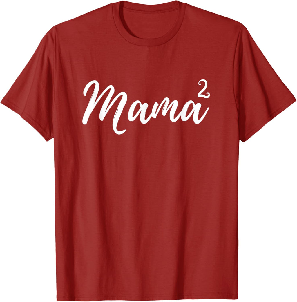 Mama Squared Mother of Two Mom of Twins Mother's Day Mommy