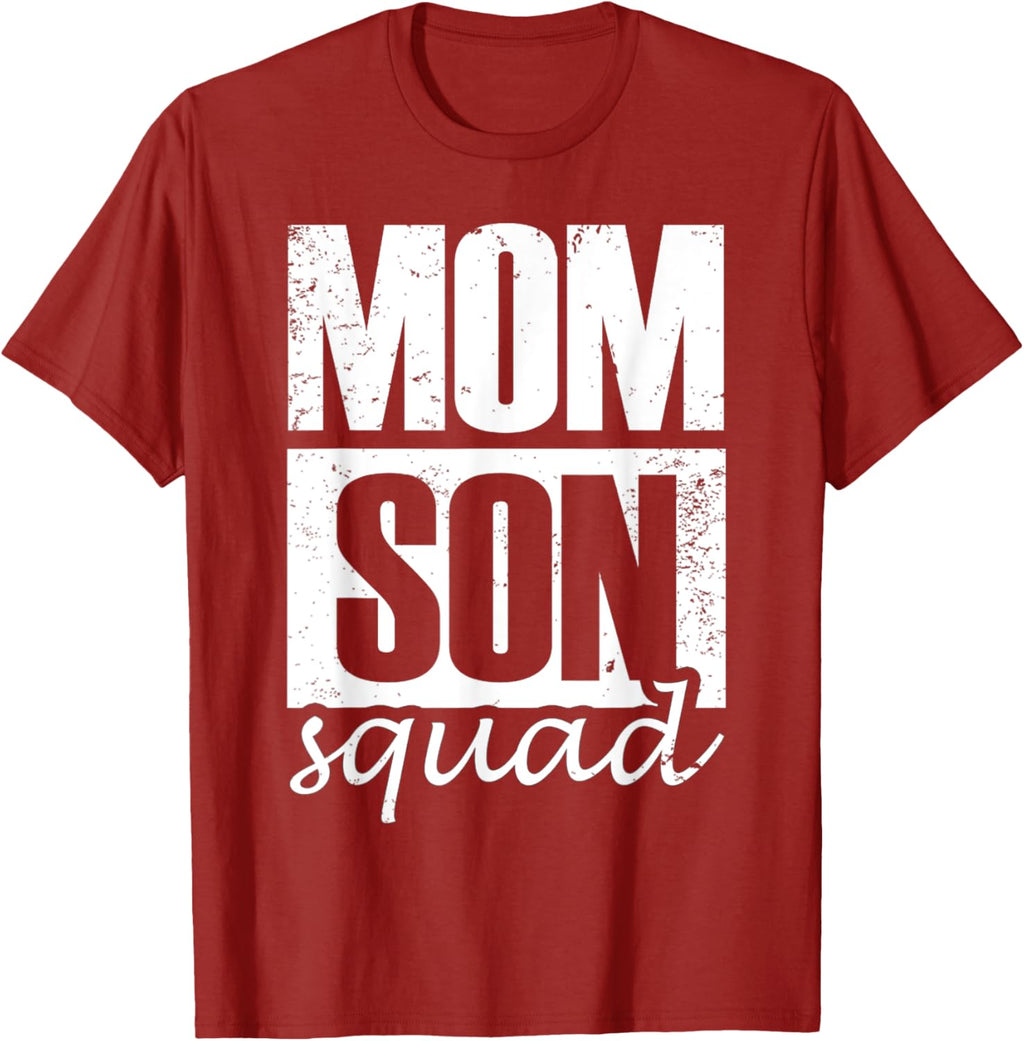 Mommy Son Squad Mom Sons Matching Mother's Day Mother Son