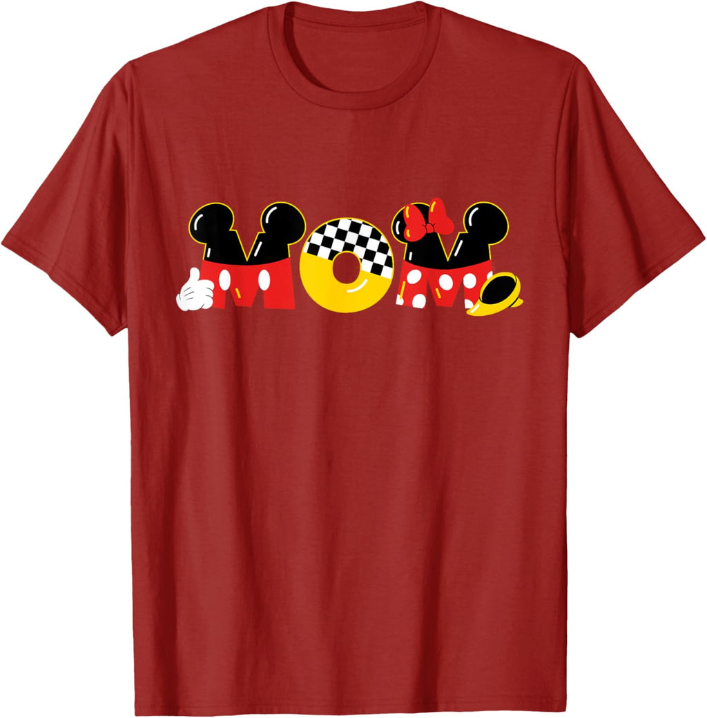 Disney Mickey Mouse & Minnie Mouse Mom Mother\u2019s Day Birthday Mother Shirt