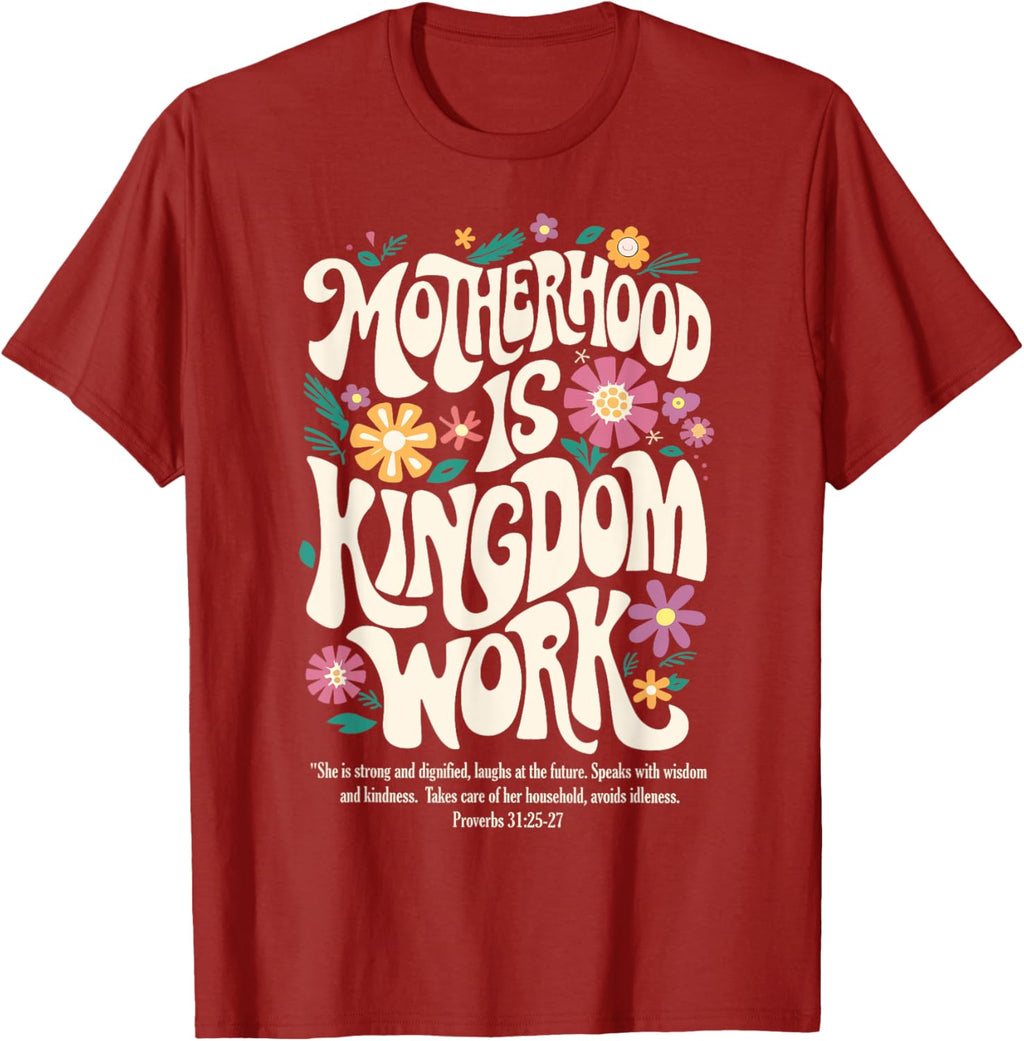 Christian Mom Motherhood is Kingdom Work Mother's Day