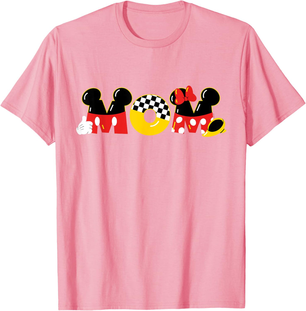 Disney Mickey Mouse & Minnie Mouse Mom Mother\u2019s Day Birthday Mother Shirt