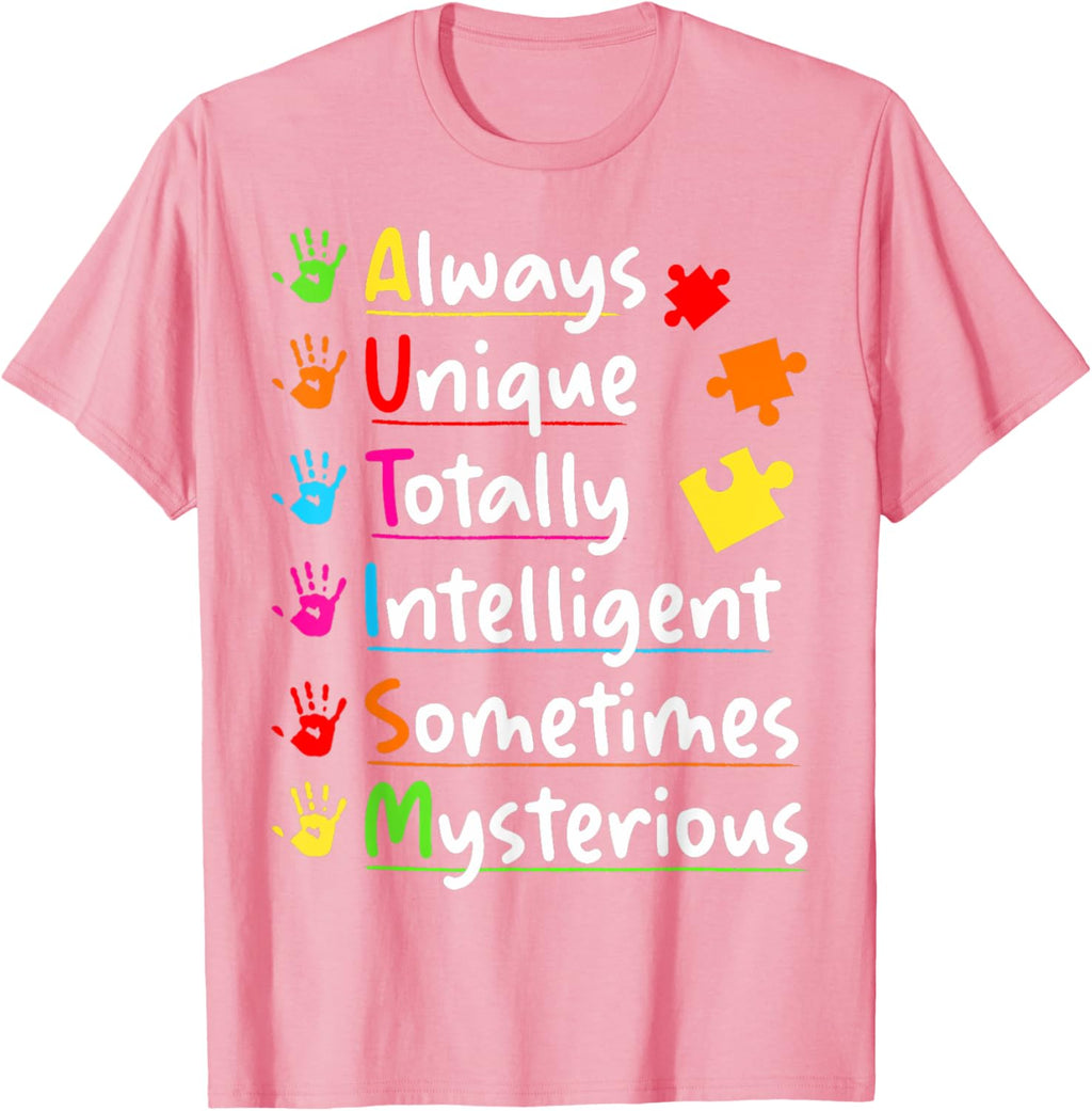 Always Unique Autism Awareness Totally Intelligent Kids