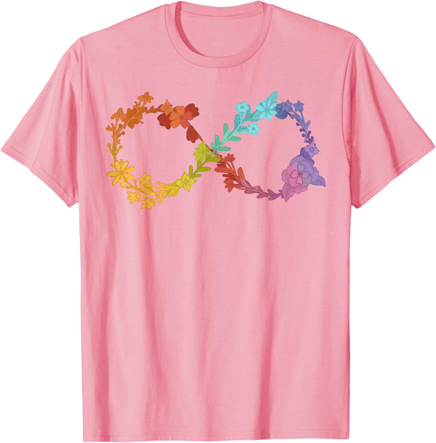 Floral Neurodiversity Infinity Symbol Autism Awareness