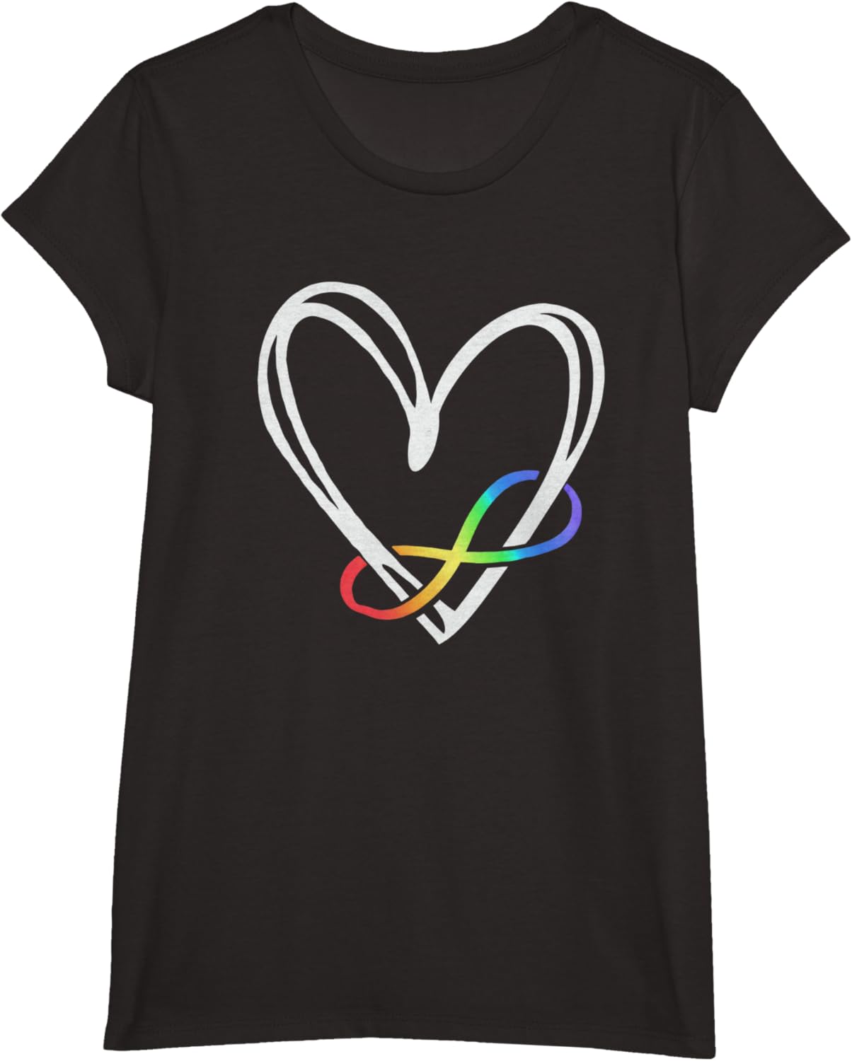 Infinity Heart Autism Awareness Love Needs No Words Tie Dye