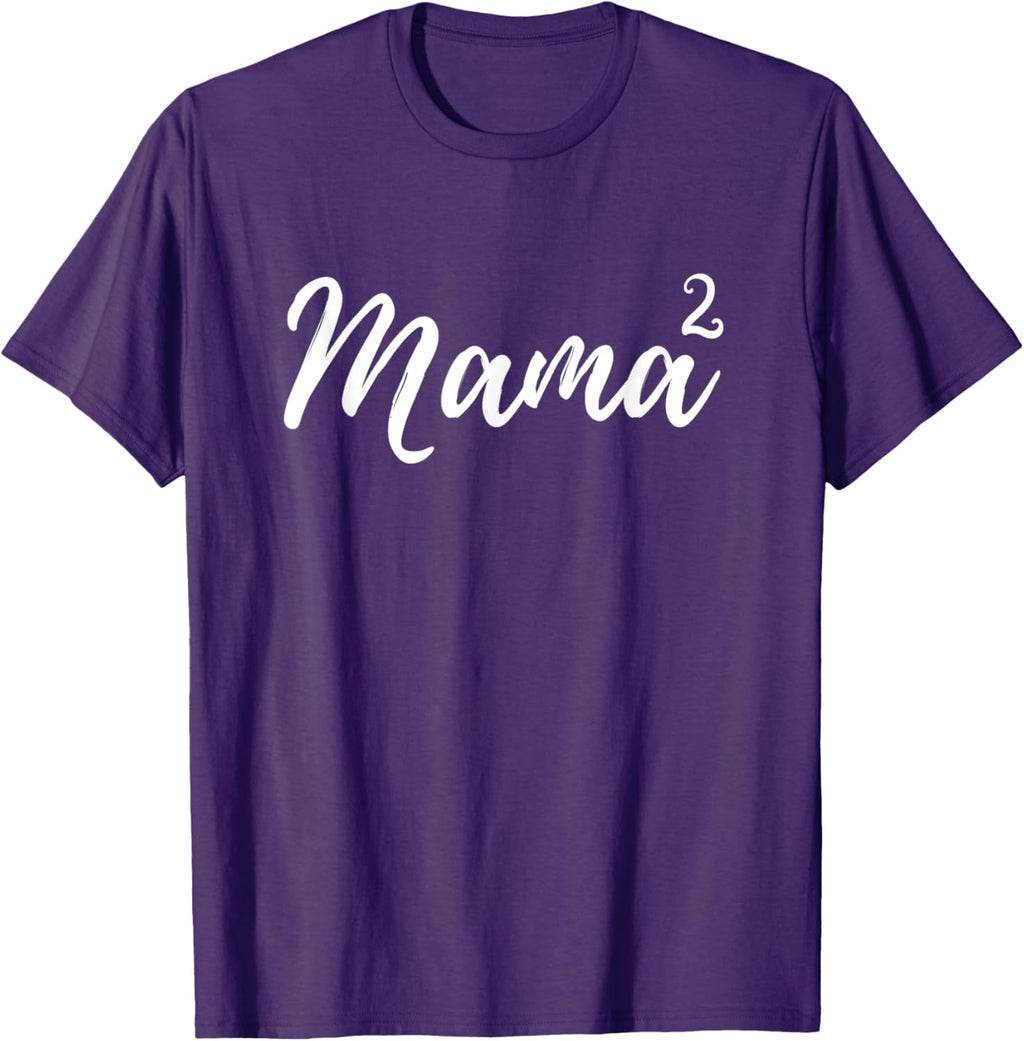 Mama Squared Mother of Two Mom of Twins Mother's Day Mommy