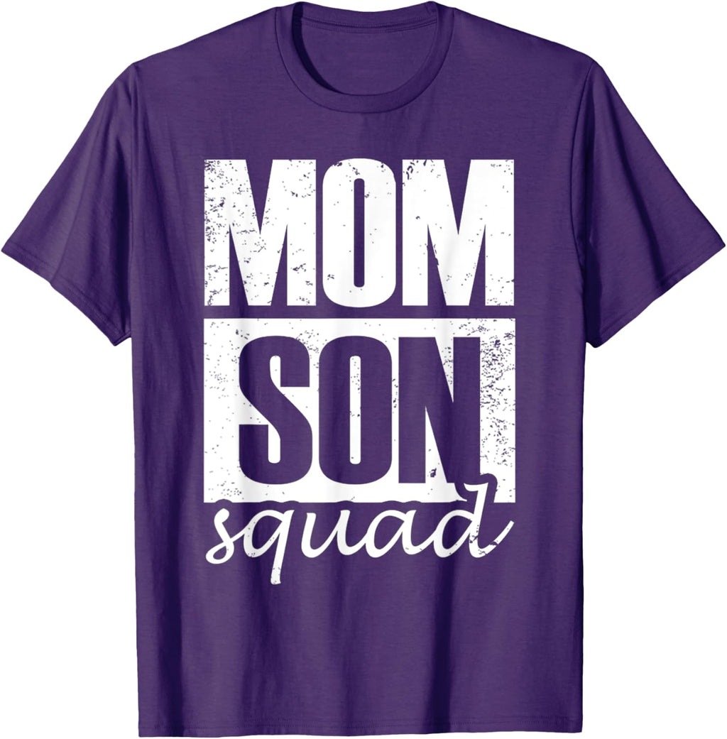 Mommy Son Squad Mom Sons Matching Mother's Day Mother Son