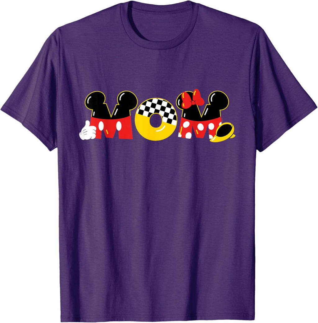 Disney Mickey Mouse & Minnie Mouse Mom Mother\u2019s Day Birthday Mother Shirt