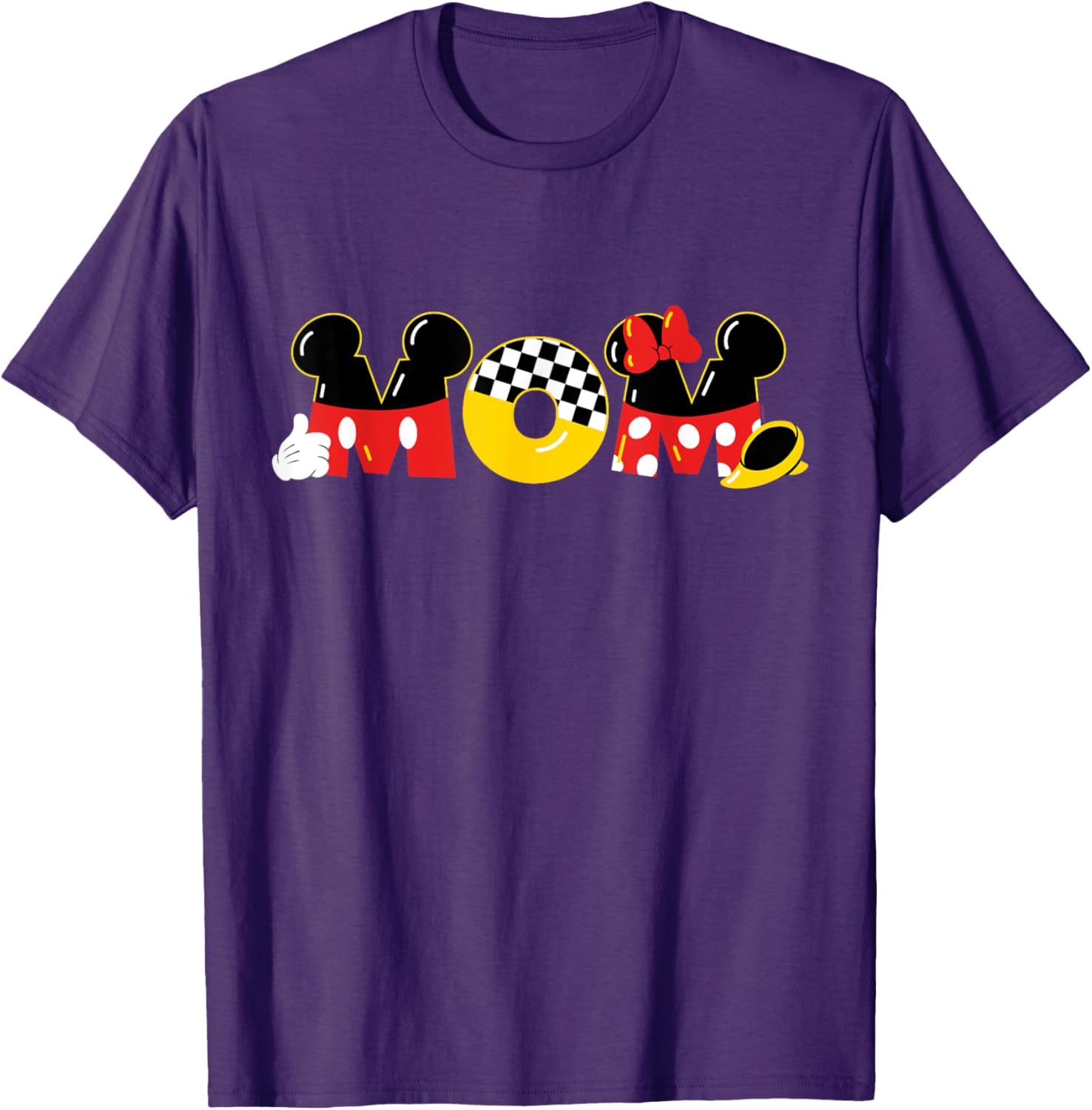 Disney Mickey Mouse & Minnie Mouse Mom Mother\u2019s Day Birthday Mother Shirt