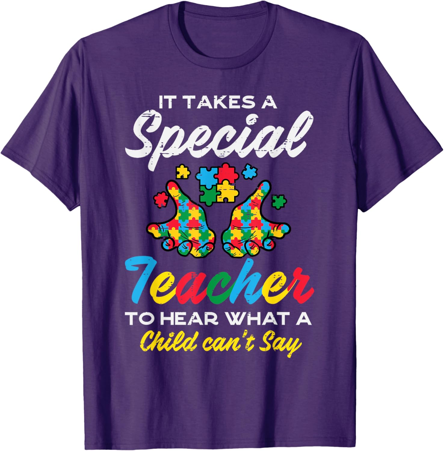 Special Teacher To Hear Child Cant Say Autism Awareness Sped