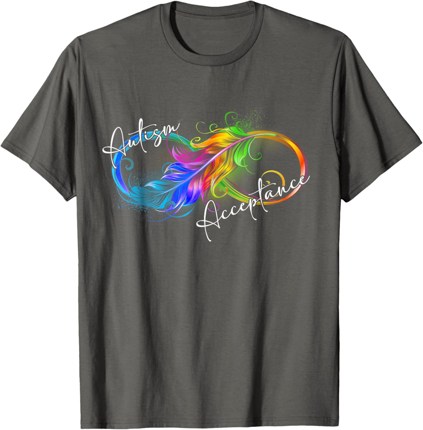 Autism Red Instead Infinity Symbol Autistic Acceptance