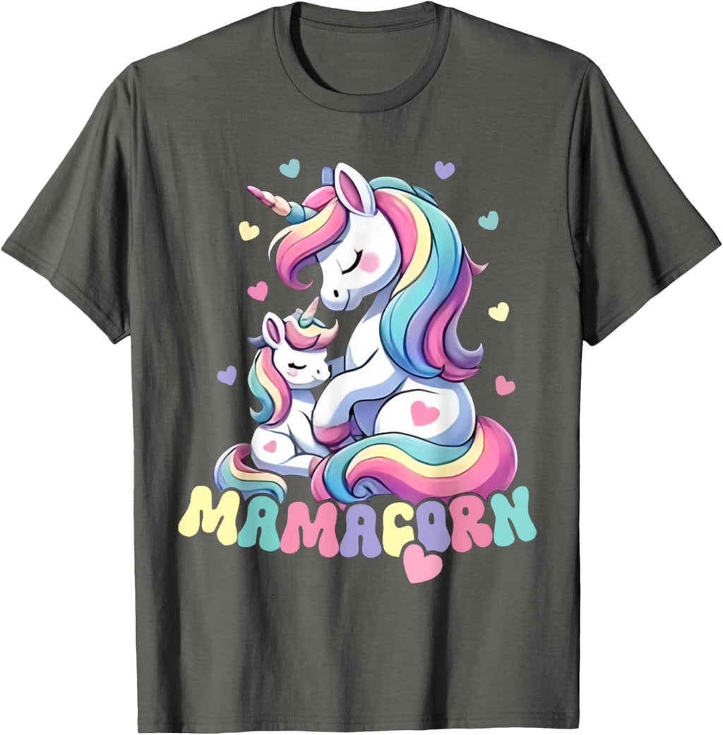 Funny Mamacorn Costume Mothers Day Unicorn Mom Women Mother