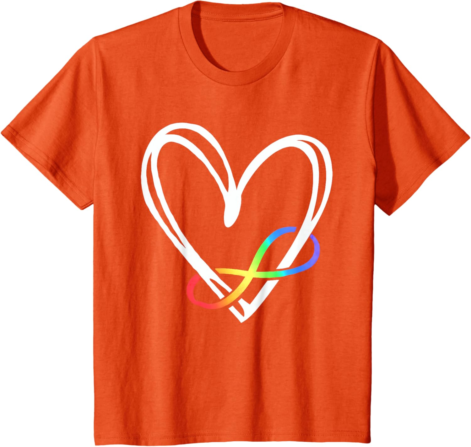 Infinity Heart Autism Awareness Love Needs No Words Tie Dye
