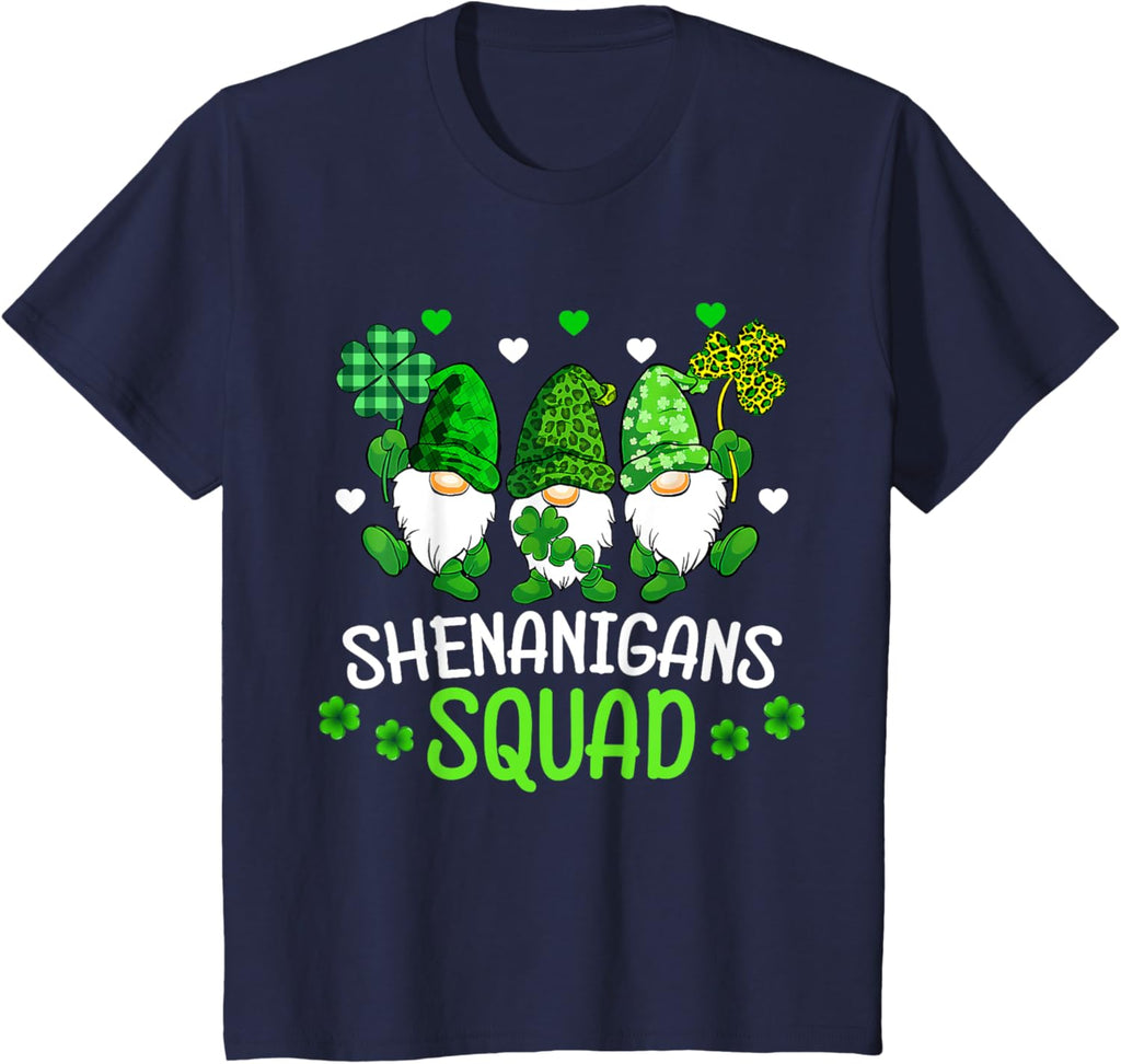 Shenanigans Squad St Patricks Day Gnomes Family Matching Kid