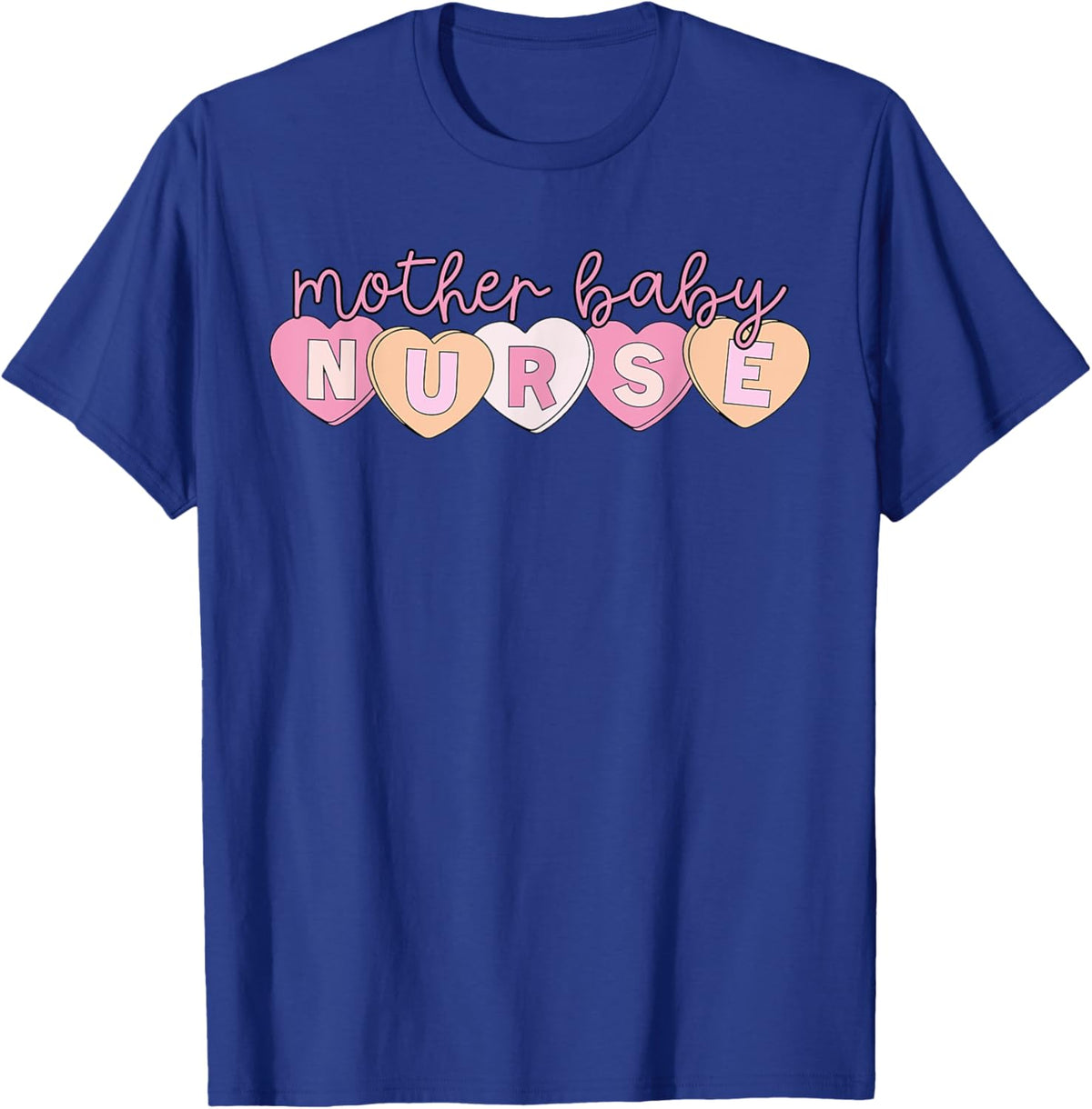 Mother Baby Nurse Hearts Valentine OBGYN Postpartum Nursing