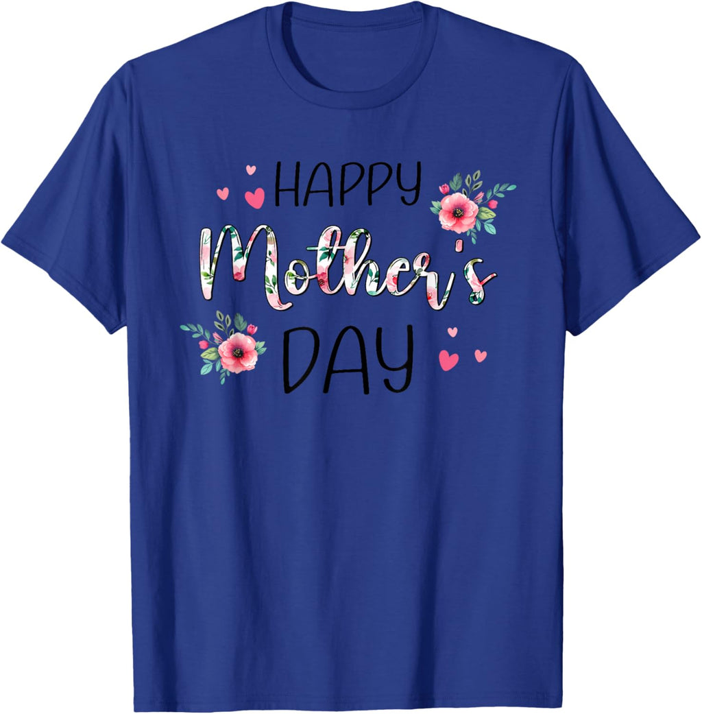 Happy Mothers Day Shirts for Women, Mom Tshirt Grandma Gift Mother Shirt