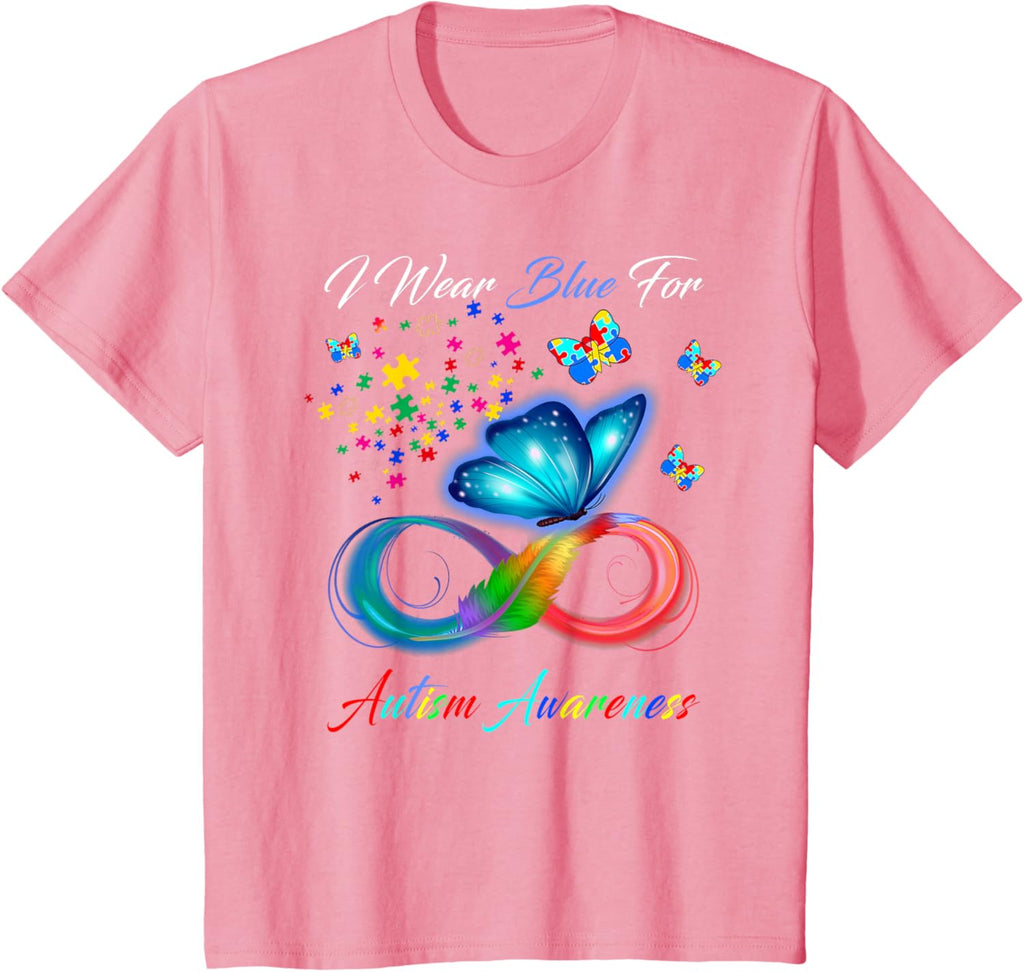 I Wear Blue For Autism Awareness - Autism Awareness Month