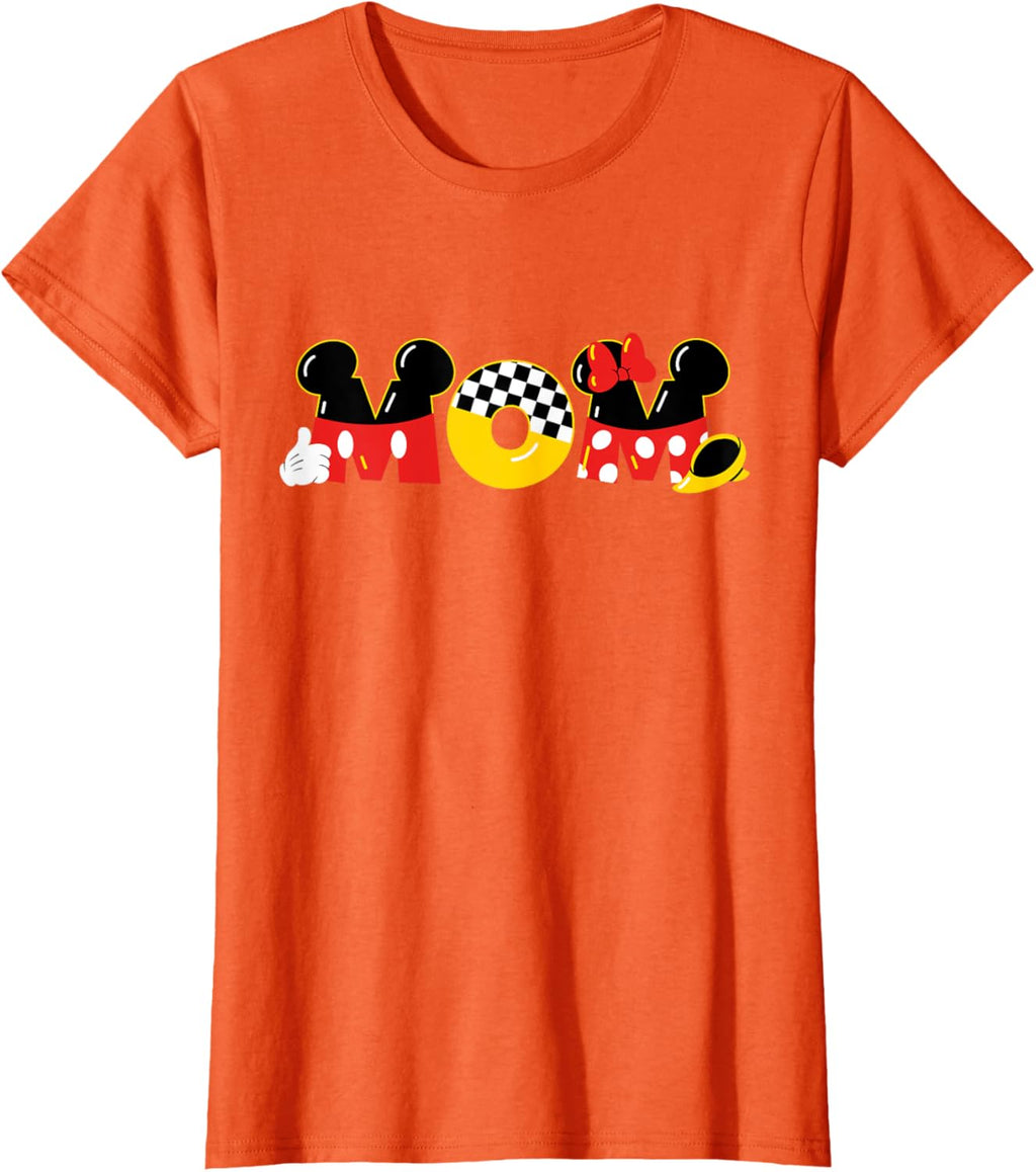 Disney Mickey Mouse & Minnie Mouse Mom Mother\u2019s Day Birthday Mother Shirt
