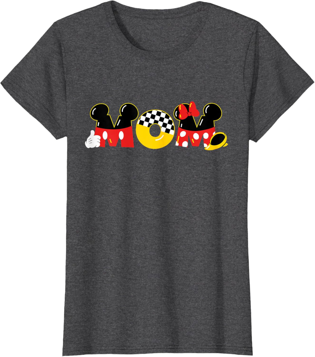 Disney Mickey Mouse & Minnie Mouse Mom Mother\u2019s Day Birthday Mother Shirt