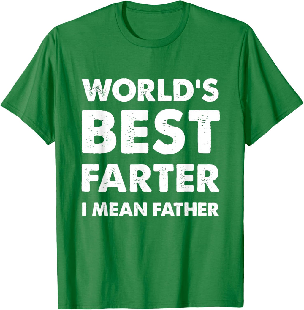 Father's Day Retro Dad World's Best Farter I Mean Father