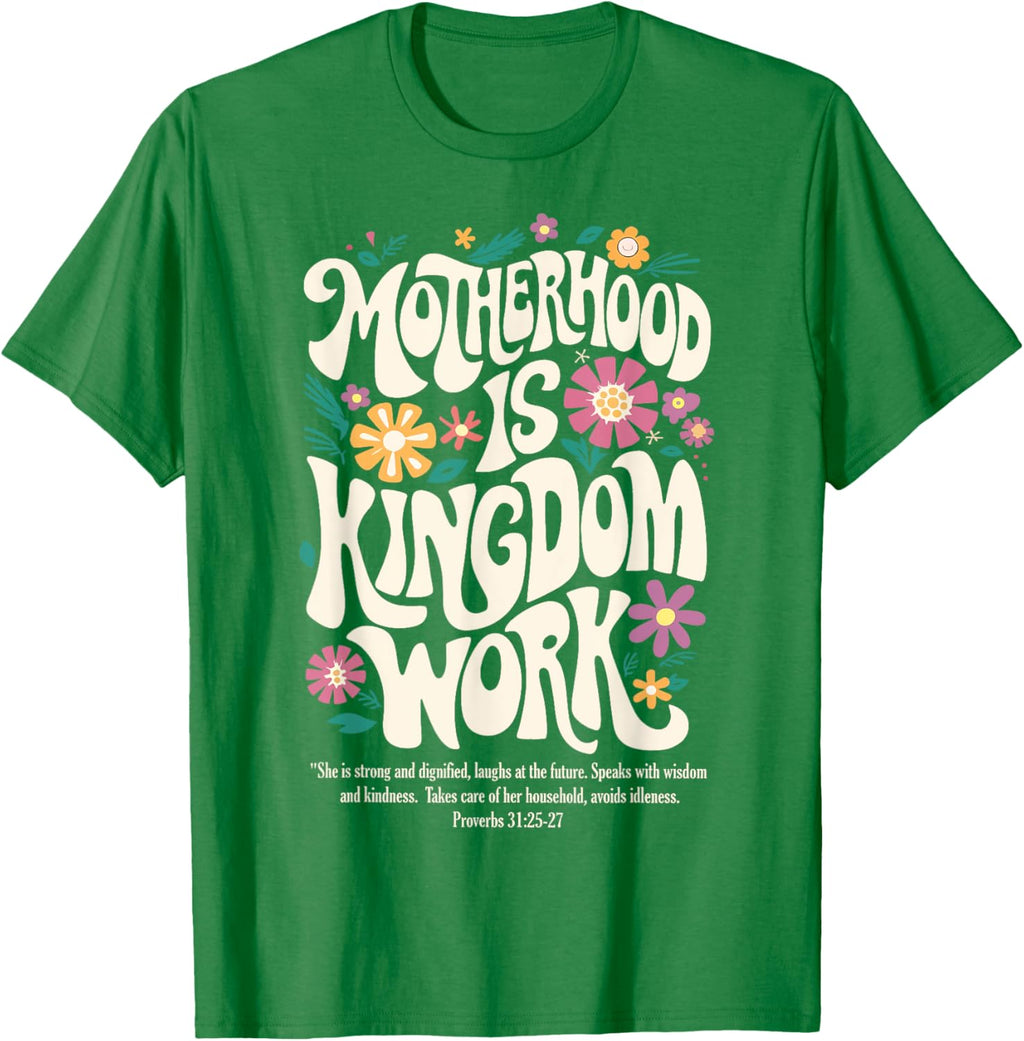 Christian Mom Motherhood is Kingdom Work Mother's Day