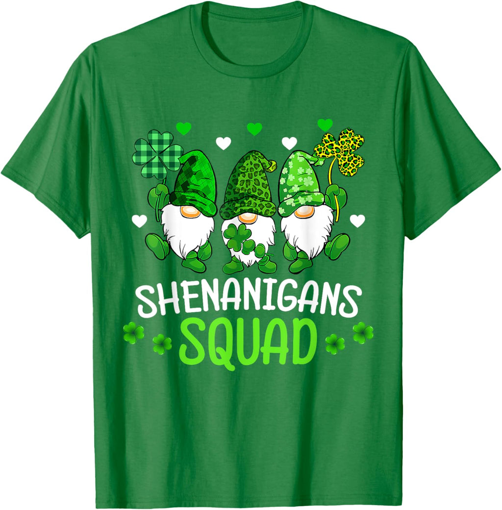 Shenanigans Squad St Patricks Day Gnomes Family Matching Kid