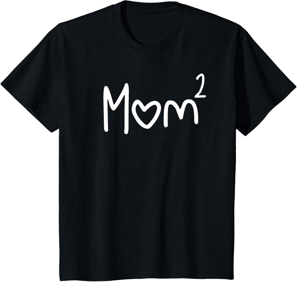 Mom Of Two Kid Mother Day Shirt Mom 2 Squared Mommy Shirt