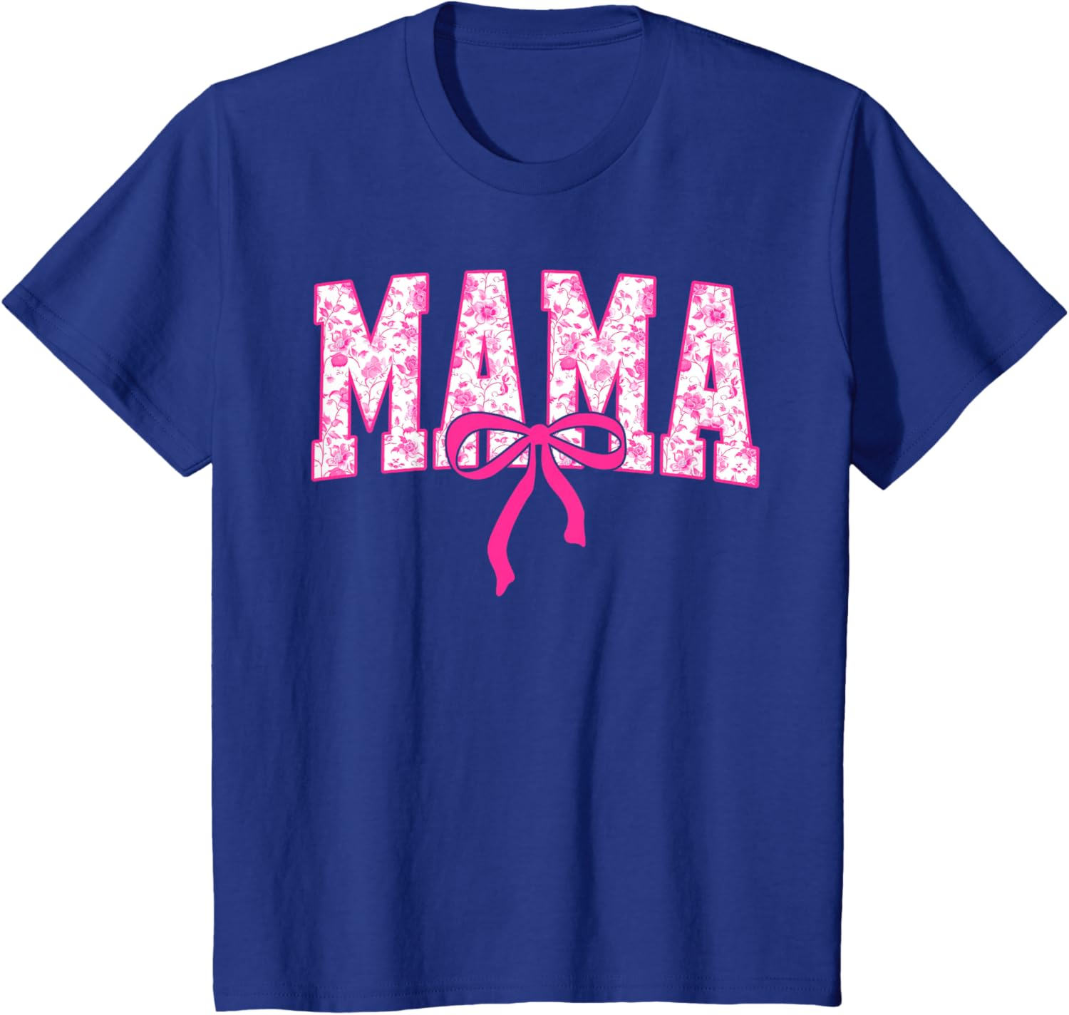 Coquette Pink Chinoiserie Mama Floral Bow Mom Mothers Day
