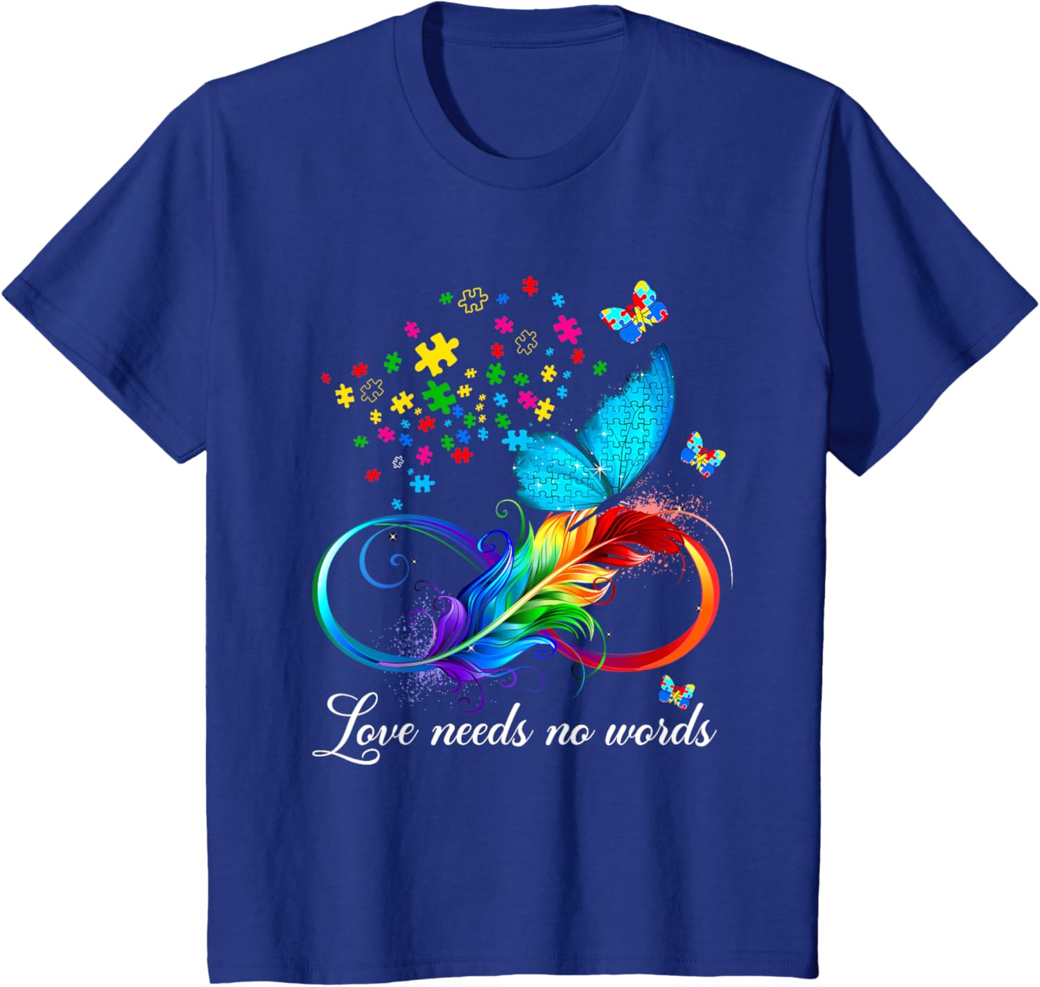 Love Needs No Words Autism Kids Mom Support Autism Awareness