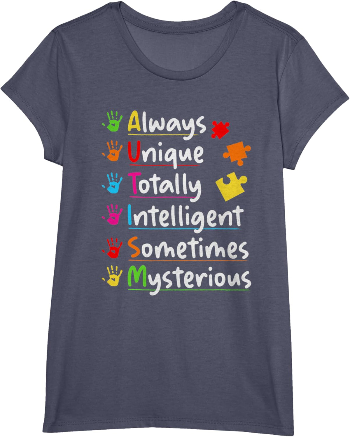 Always Unique Autism Awareness Totally Intelligent Kids