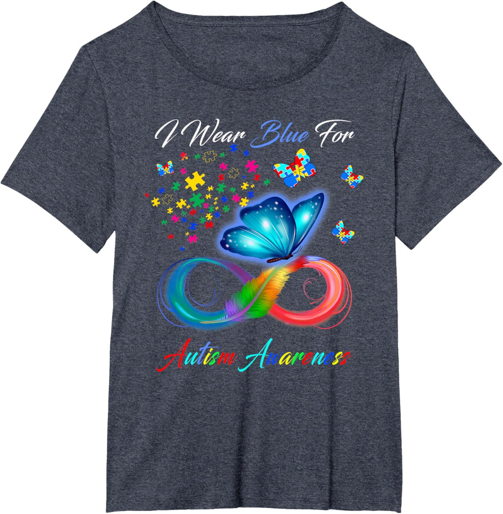 I Wear Blue For Autism Awareness - Autism Awareness Month