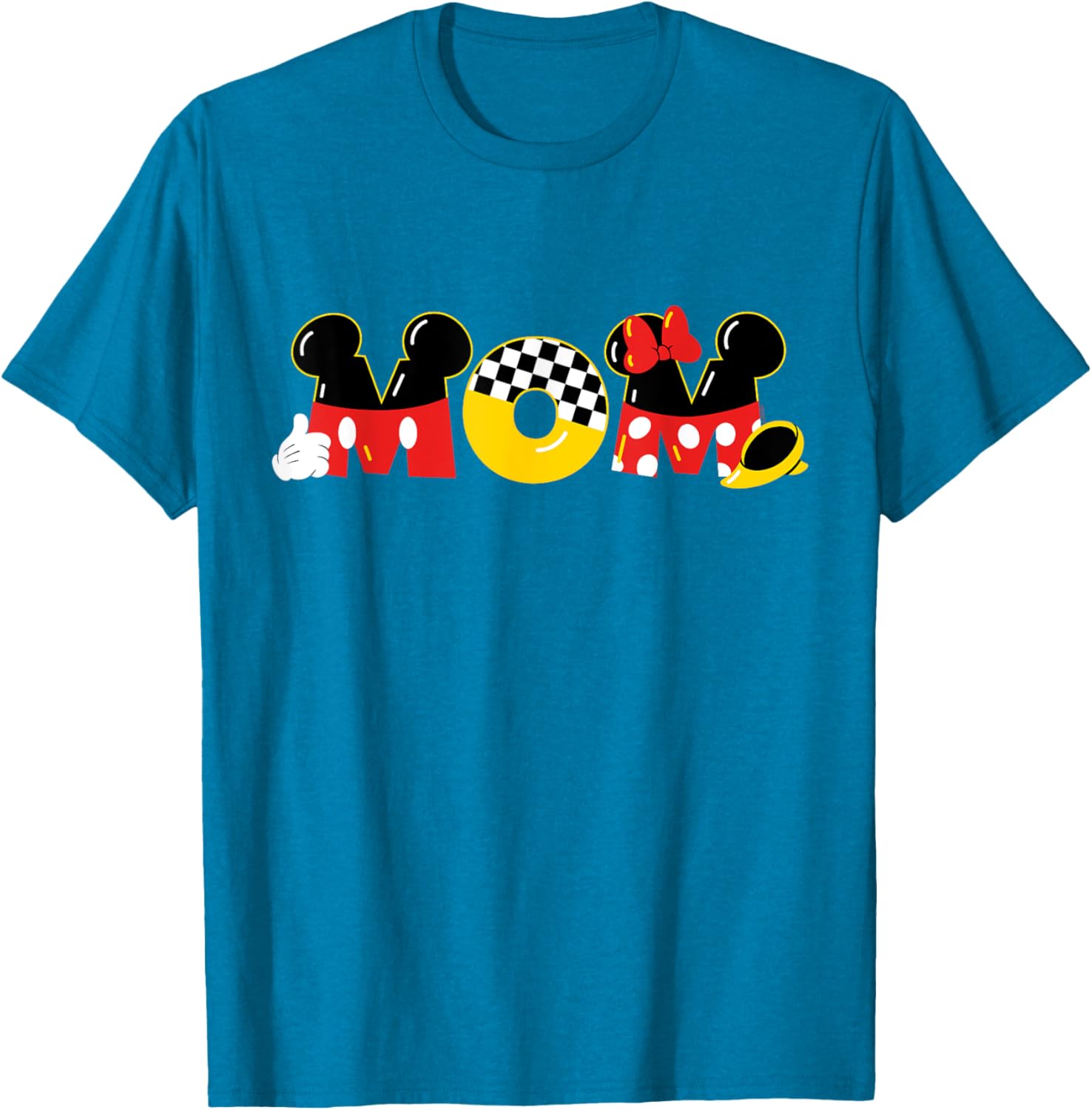 Disney Mickey Mouse & Minnie Mouse Mom Mother\u2019s Day Birthday Mother Shirt