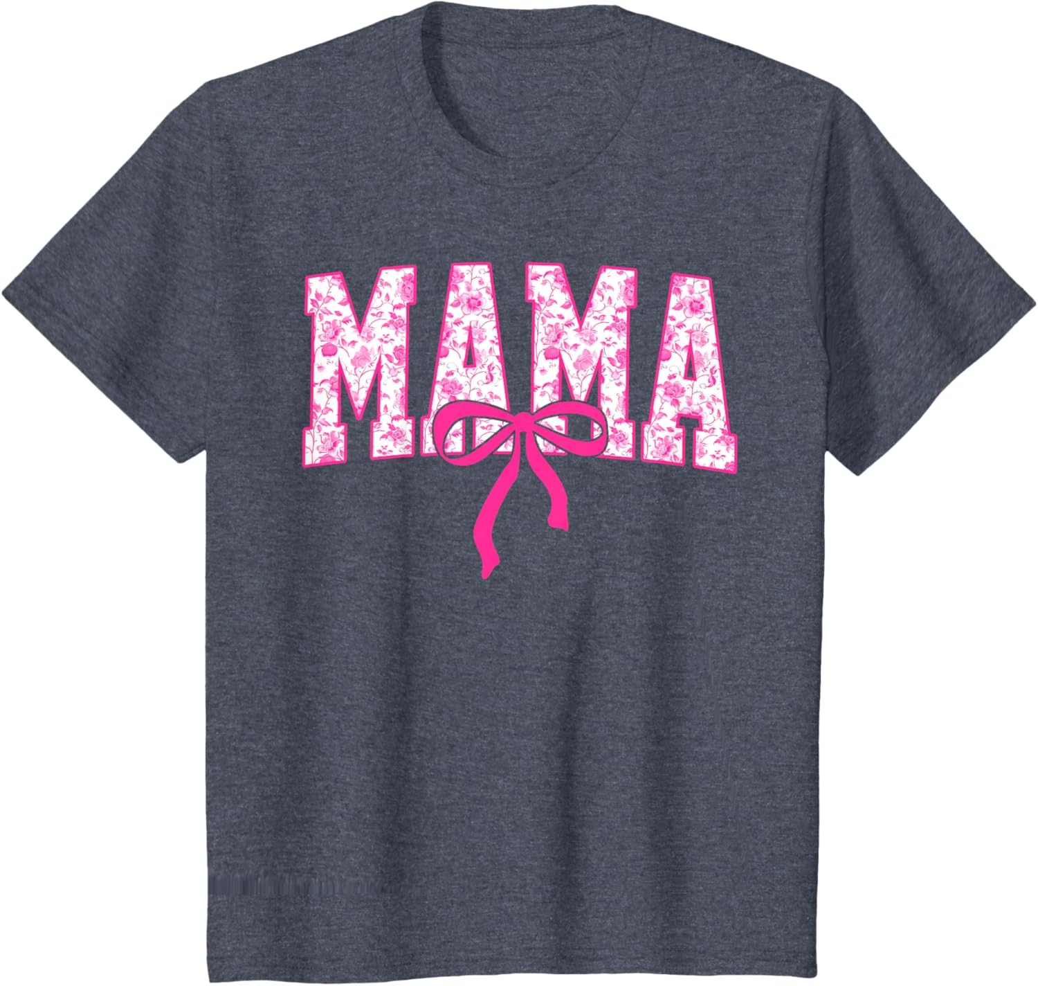 Coquette Pink Chinoiserie Mama Floral Bow Mom Mothers Day