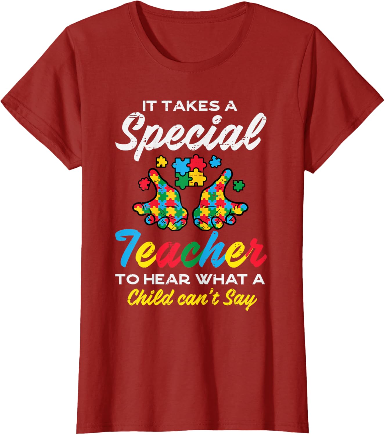 Special Teacher To Hear Child Cant Say Autism Awareness Sped