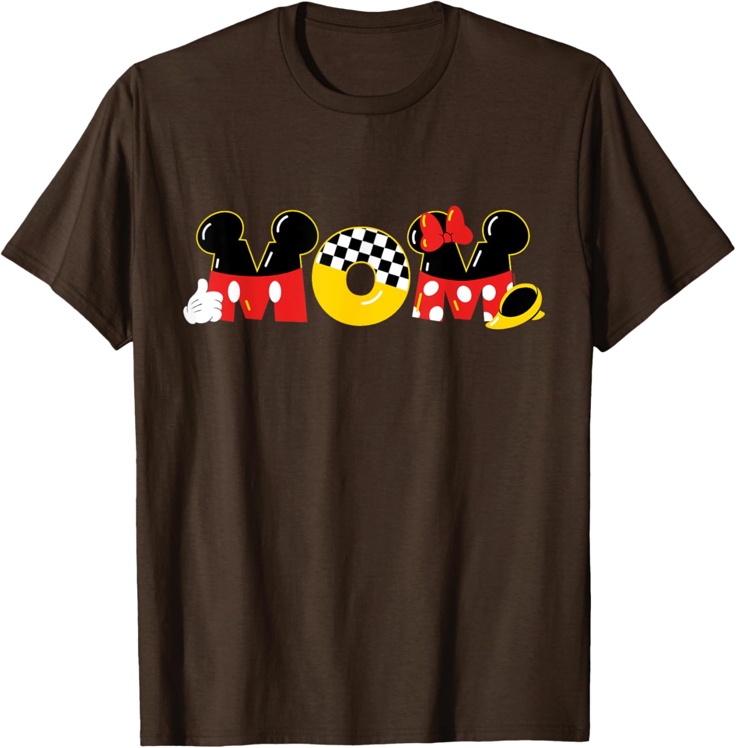 Disney Mickey Mouse & Minnie Mouse Mom Mother\u2019s Day Birthday Mother Shirt
