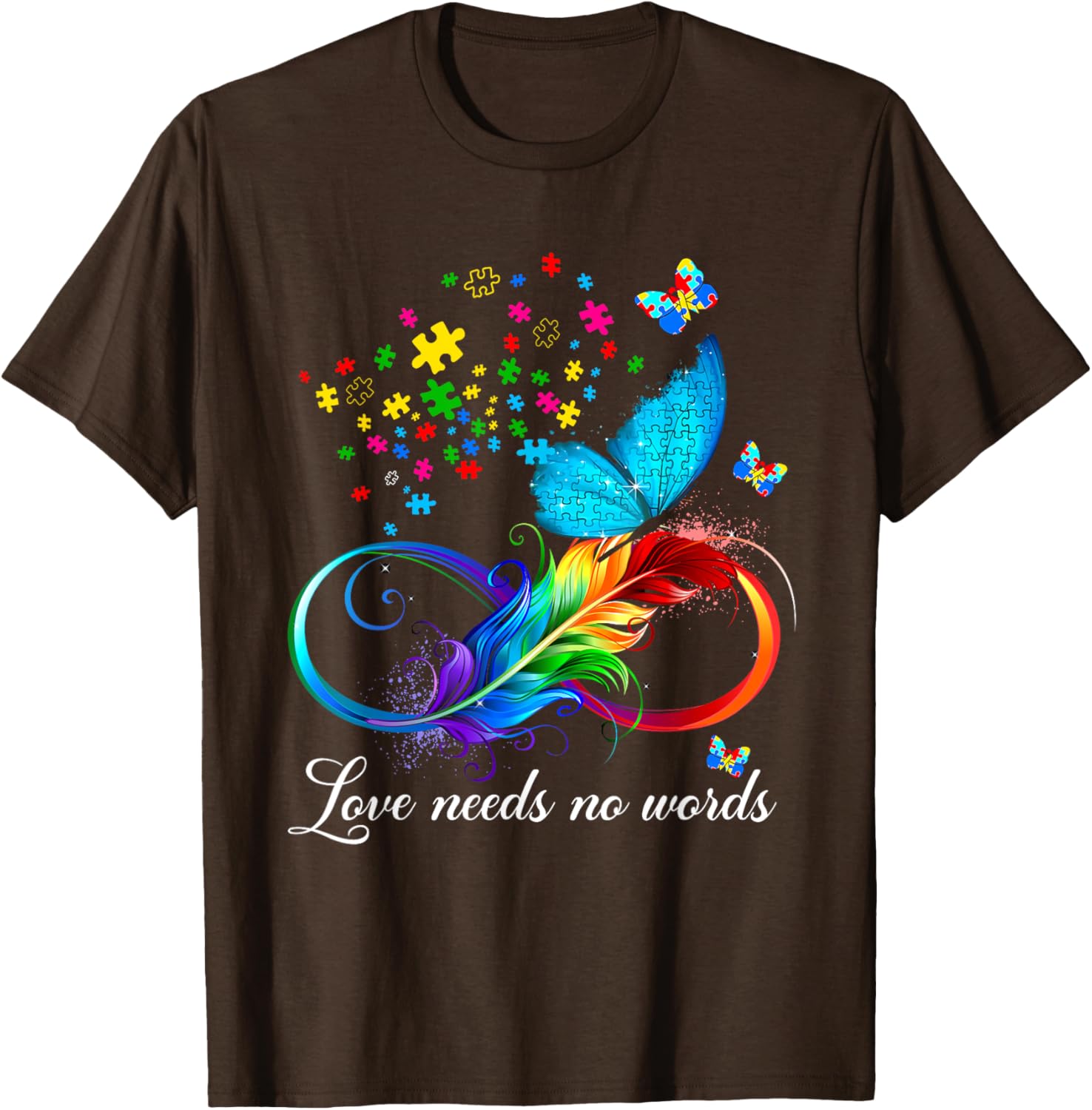 Love Needs No Words Autism Kids Mom Support Autism Awareness