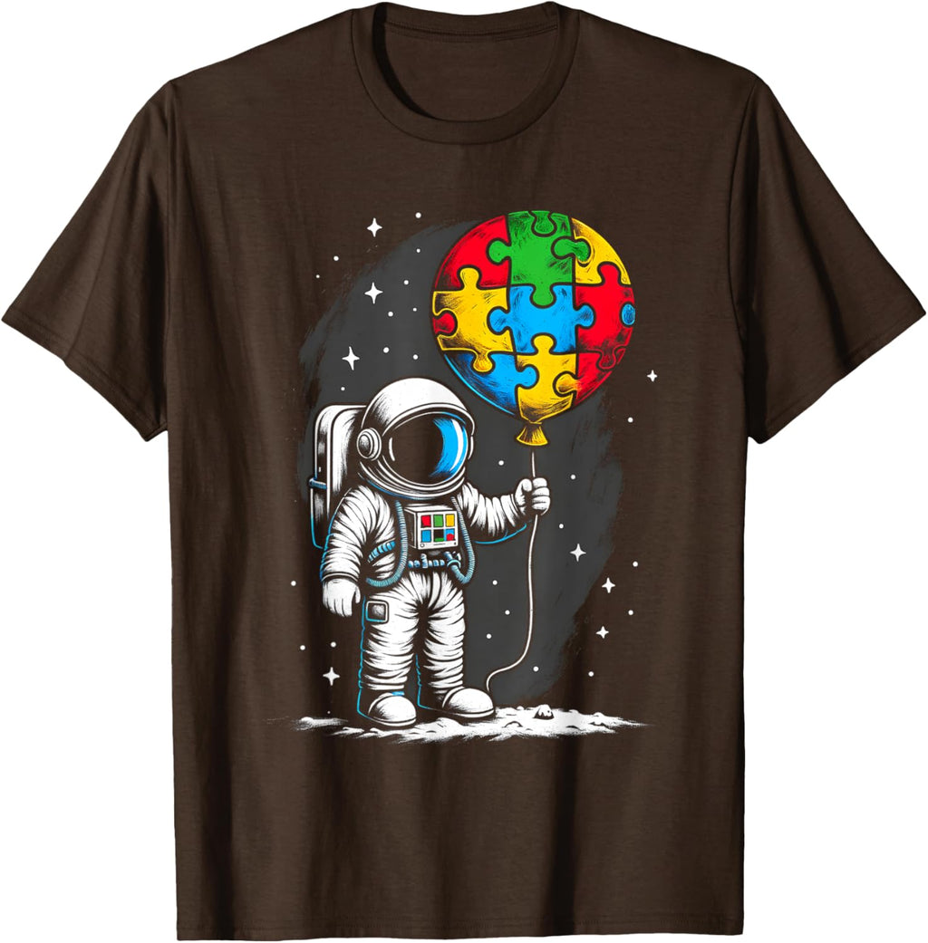 Astronaut Balloon Autism Awareness Space Autistic Kids Boys