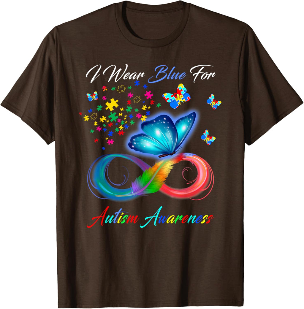 I Wear Blue For Autism Awareness - Autism Awareness Month