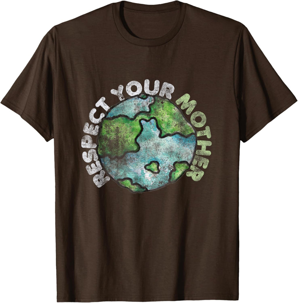 Earth Day Tees 4 Us Respect Your Mother Vintage Earth Day
