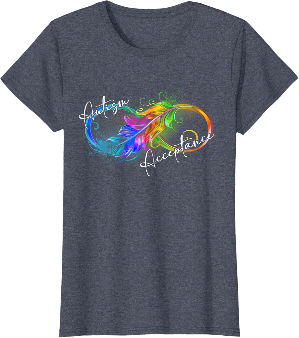 Autism Red Instead Infinity Symbol Autistic Acceptance