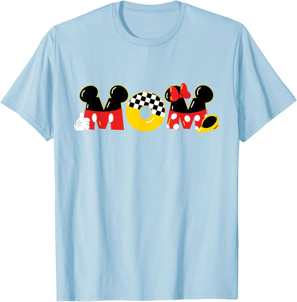 Disney Mickey Mouse & Minnie Mouse Mom Mother\u2019s Day Birthday Mother Shirt