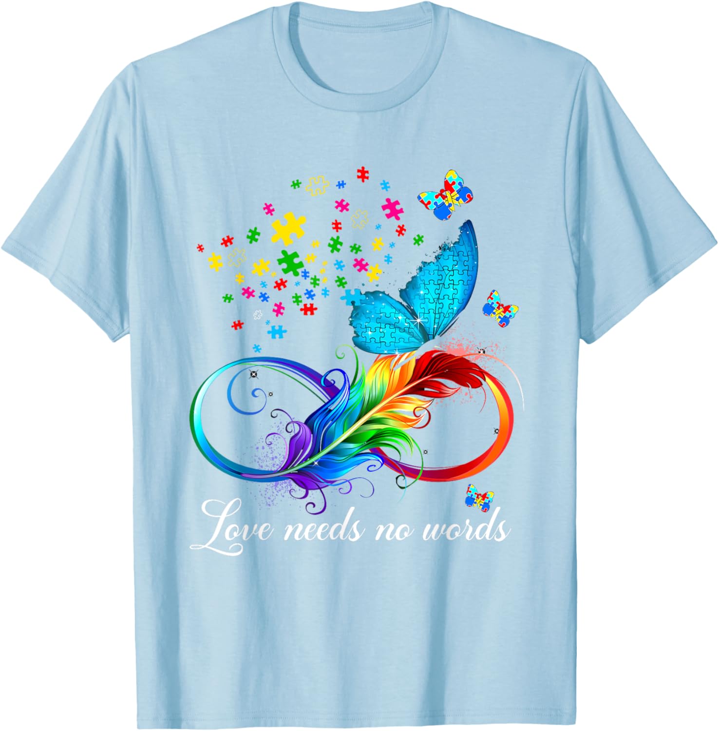 Love Needs No Words Autism Kids Mom Support Autism Awareness