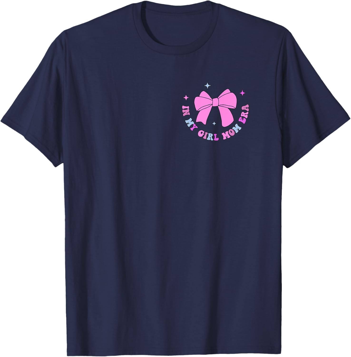 In My Era Mom Groovy Ribbon Girls Mother's Day