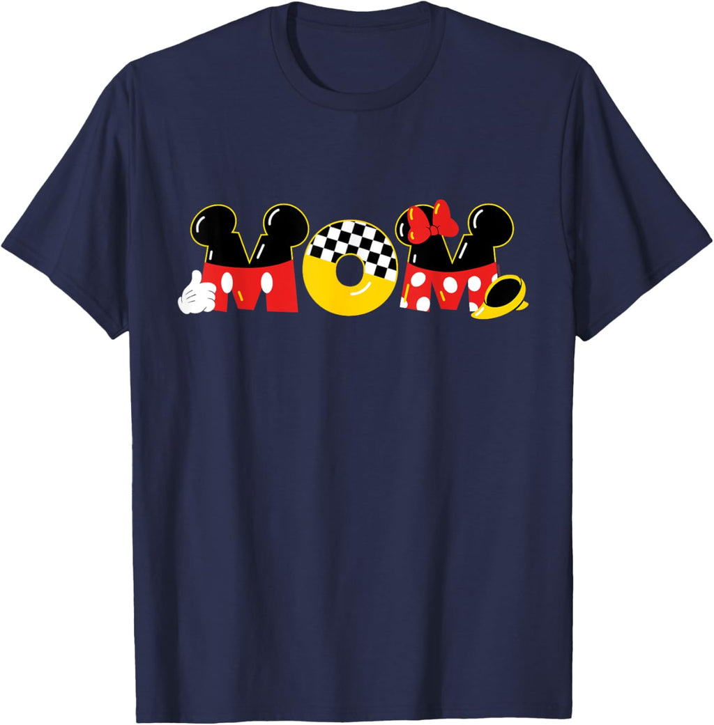 Disney Mickey Mouse & Minnie Mouse Mom Mother\u2019s Day Birthday Mother Shirt