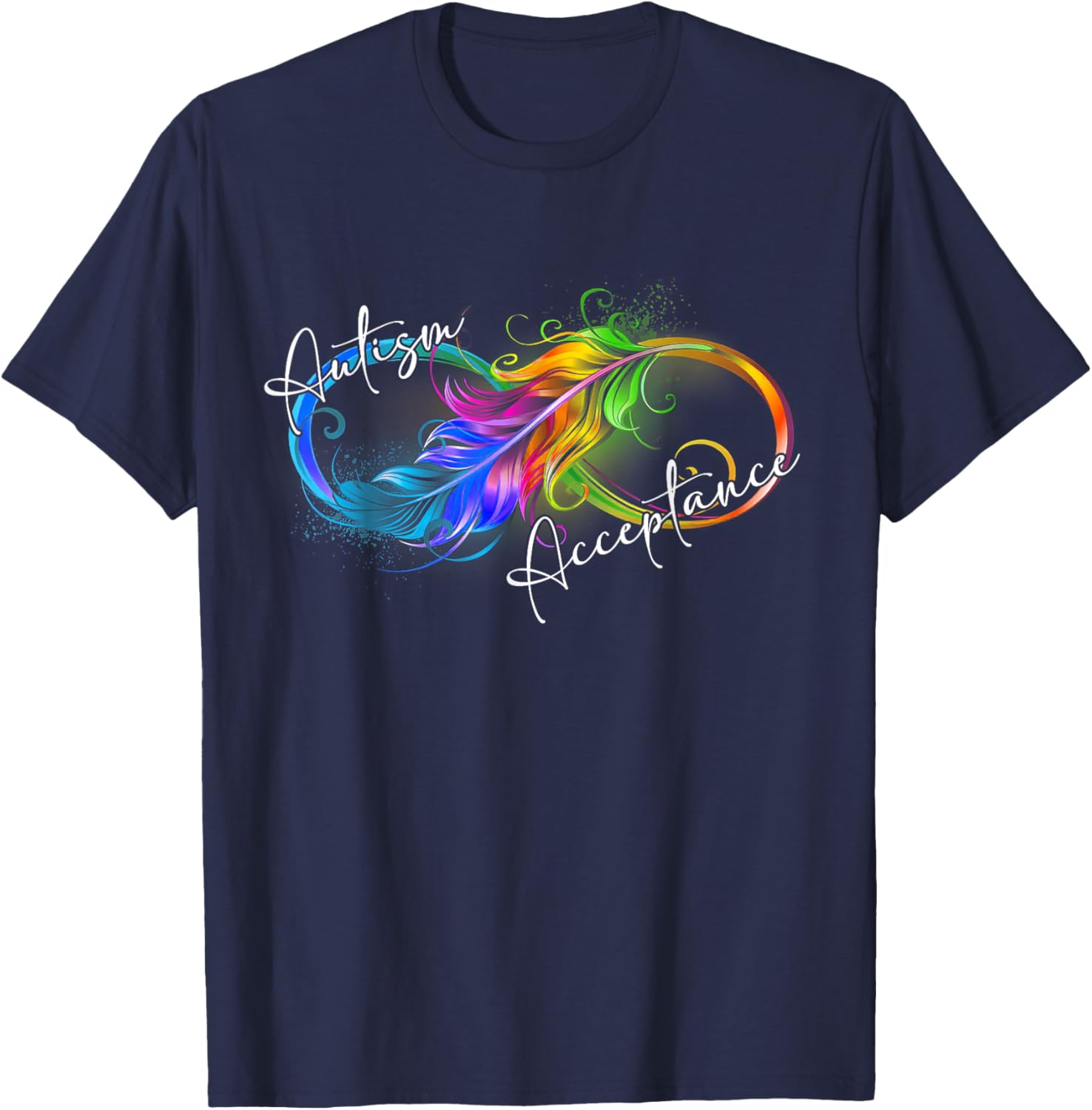 Autism Red Instead Infinity Symbol Autistic Acceptance