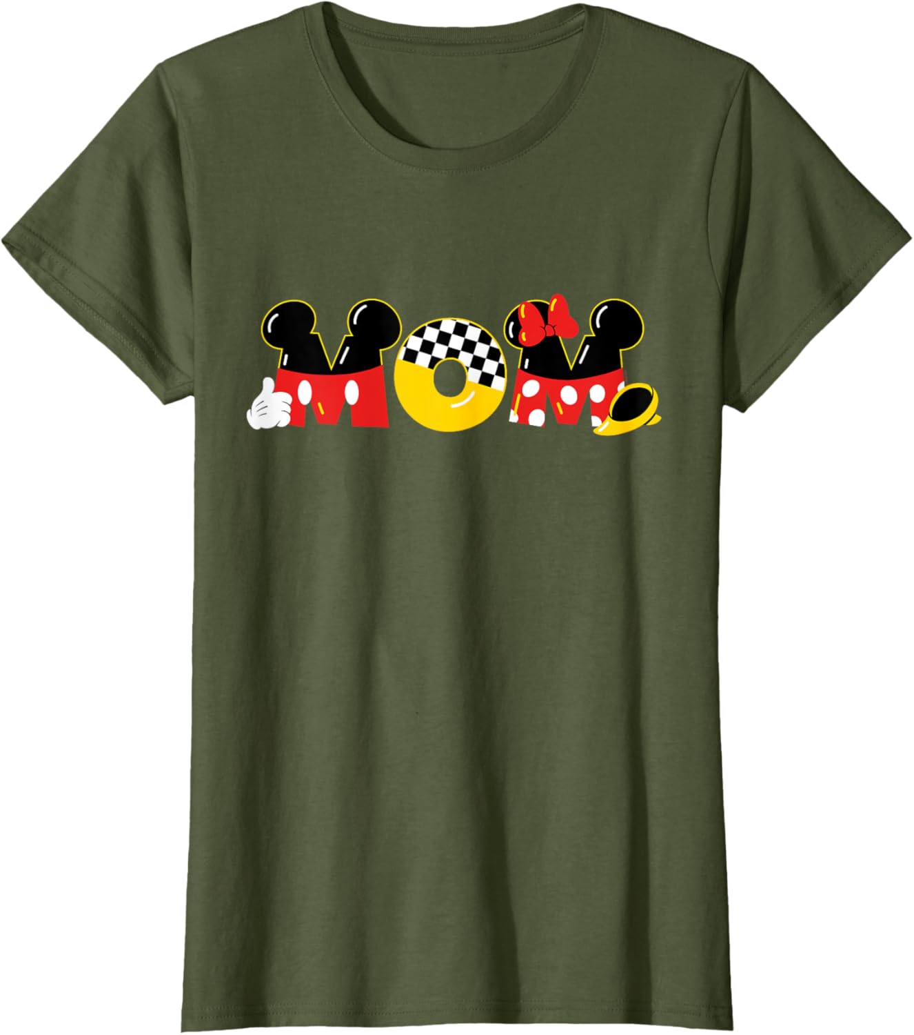 Disney Mickey Mouse & Minnie Mouse Mom Mother\u2019s Day Birthday Mother Shirt