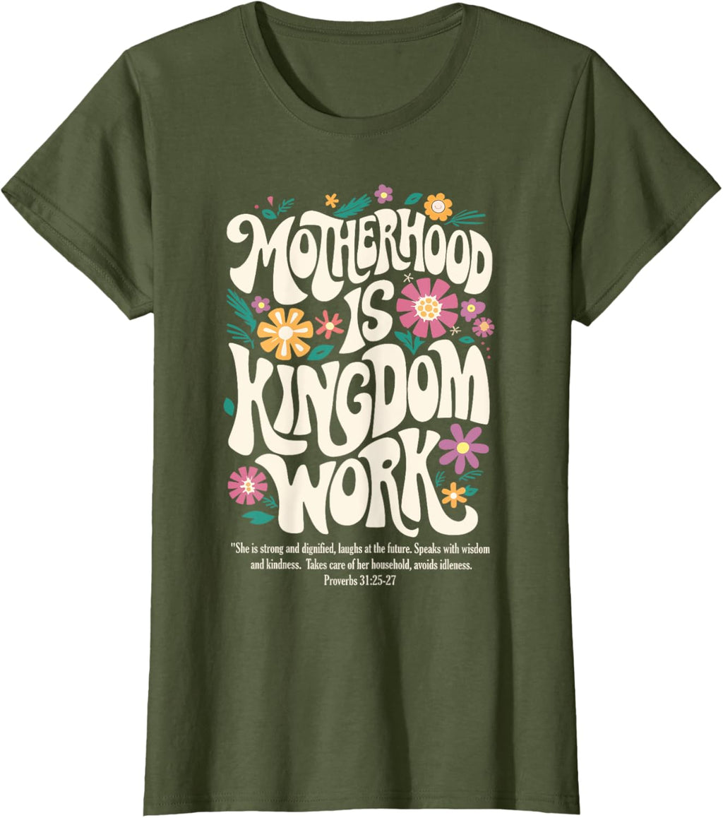 Christian Mom Motherhood is Kingdom Work Mother's Day