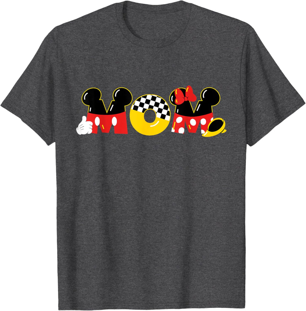 Disney Mickey Mouse & Minnie Mouse Mom Mother\u2019s Day Birthday Mother Shirt
